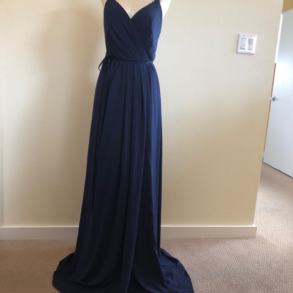 wrap dress david's bridal